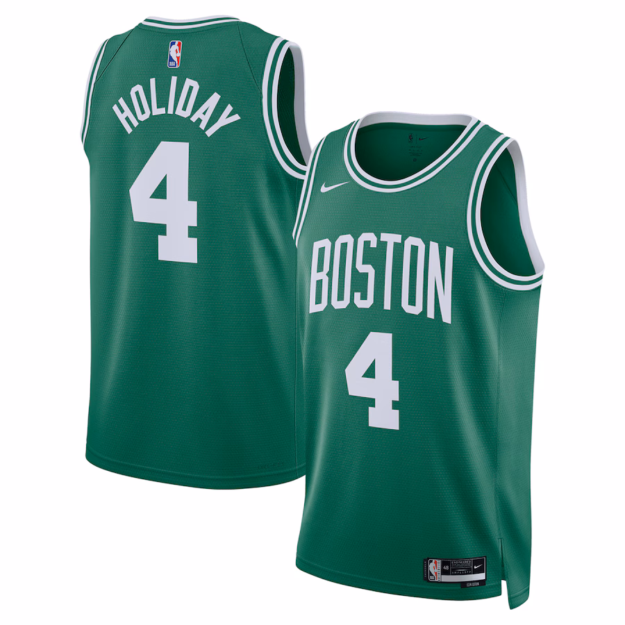 Unisex Boston Celtics Jrue Holiday Nike Kelly Green Swingman Jersey - Icon Edition - Ujersey NHL