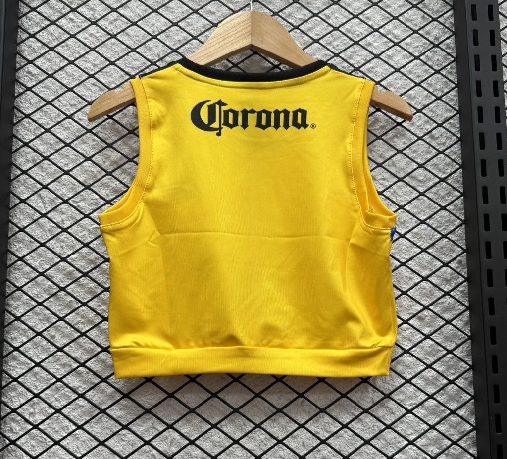 Club America Soccer Jersey Home Women's Vest 2025/26 - Ujersey NHL