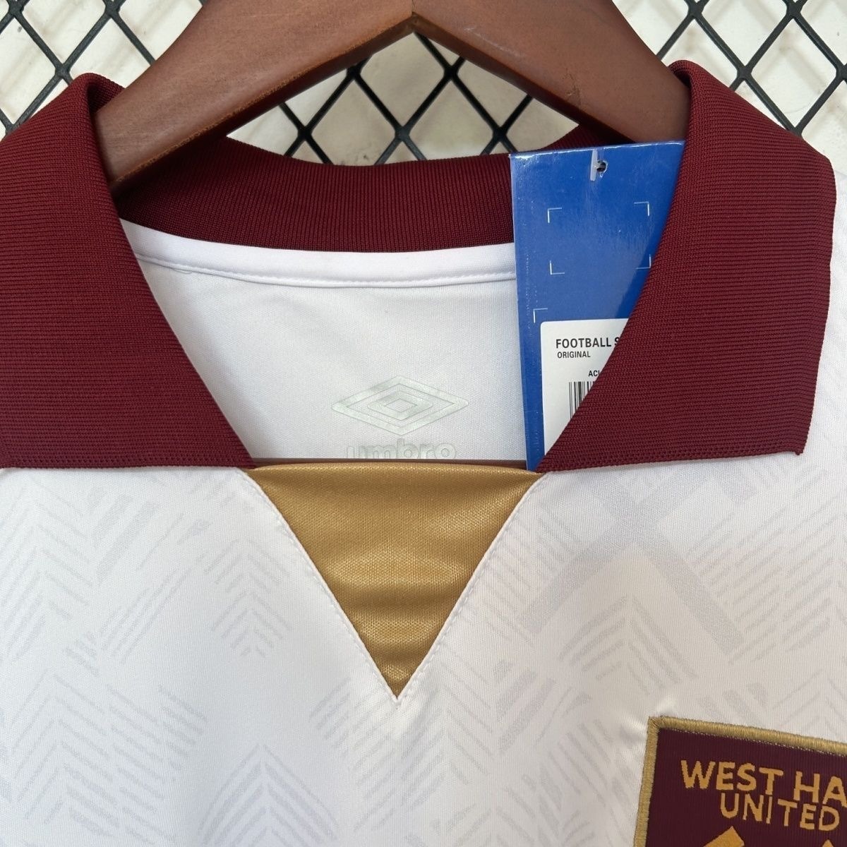 West Ham United Football Jersey Third Away Custom Shirt 2024/25 - Ujersey