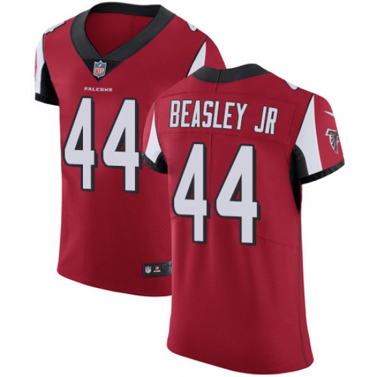 Men's Nike Atlanta Falcons #44 Vic Beasley Red Team Color Vapor Untouchable Elite Player NFL Jersey - Ujersey