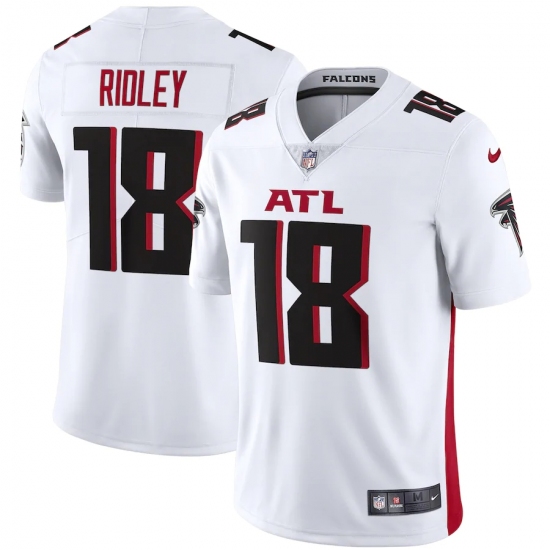 Men's Atlanta Falcons #18 Calvin Ridley Nike White Vapor Limited Jersey.webp - Ujersey