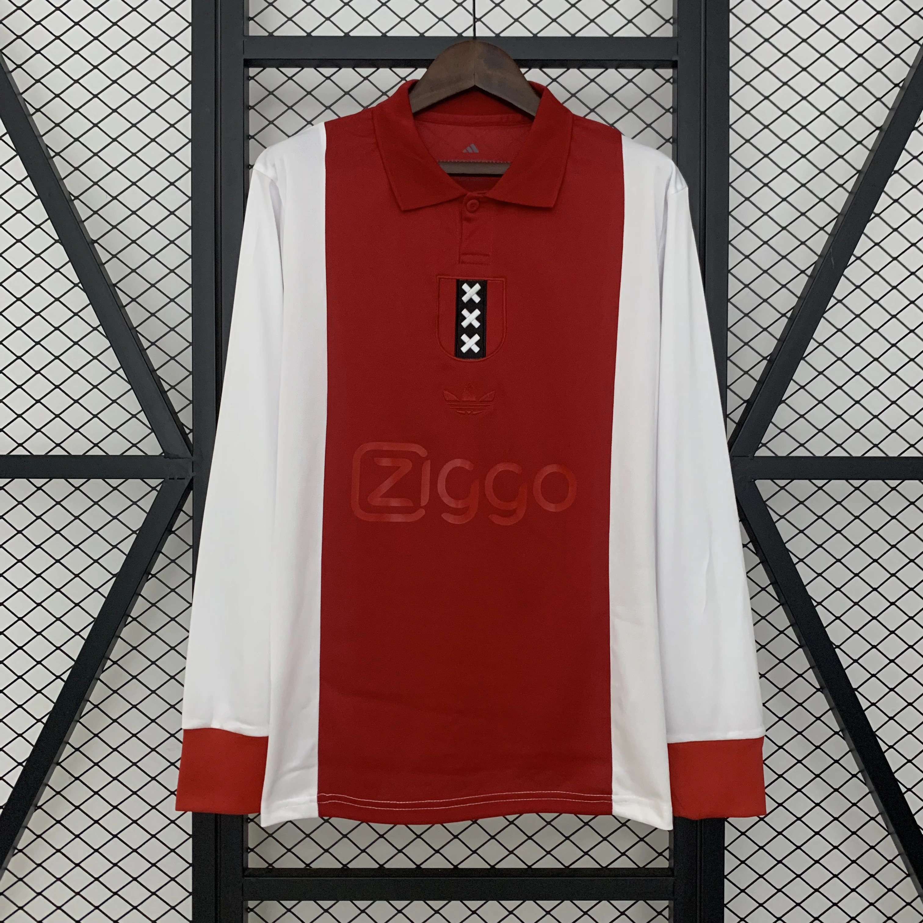 Ajax Football Jersey 125th Anniversary Custom Long Sleeve Shirt 2025/26 - Ujersey