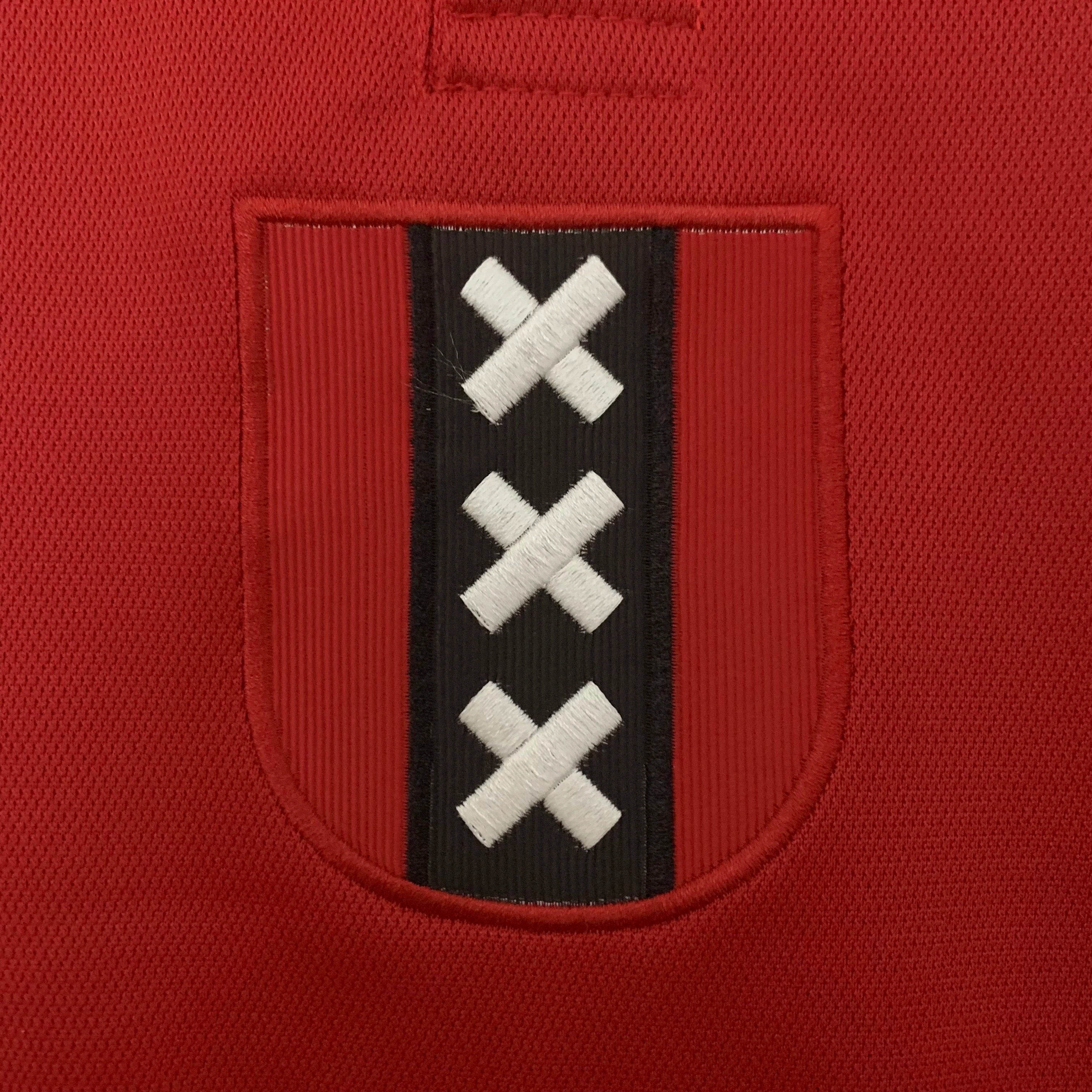 Ajax Football Jersey 125th Anniversary Custom Long Sleeve Shirt 2025/26 - Ujersey