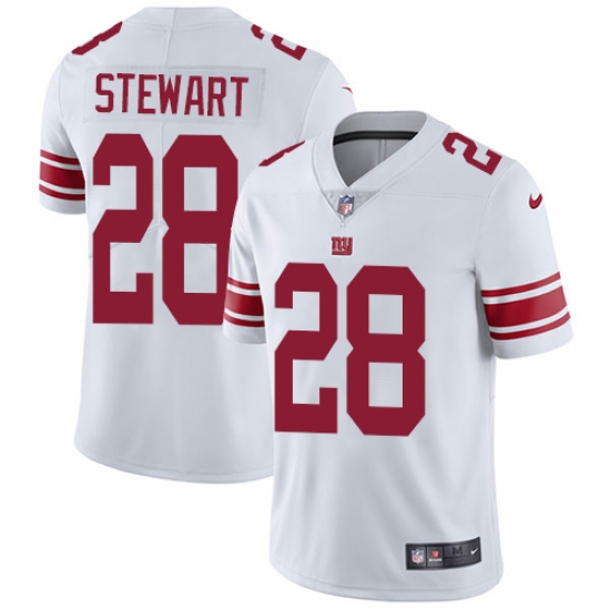 Youth Nike New York Giants #28 Jonathan Stewart White Vapor Untouchable Limited Player NFL Jersey - Ujersey
