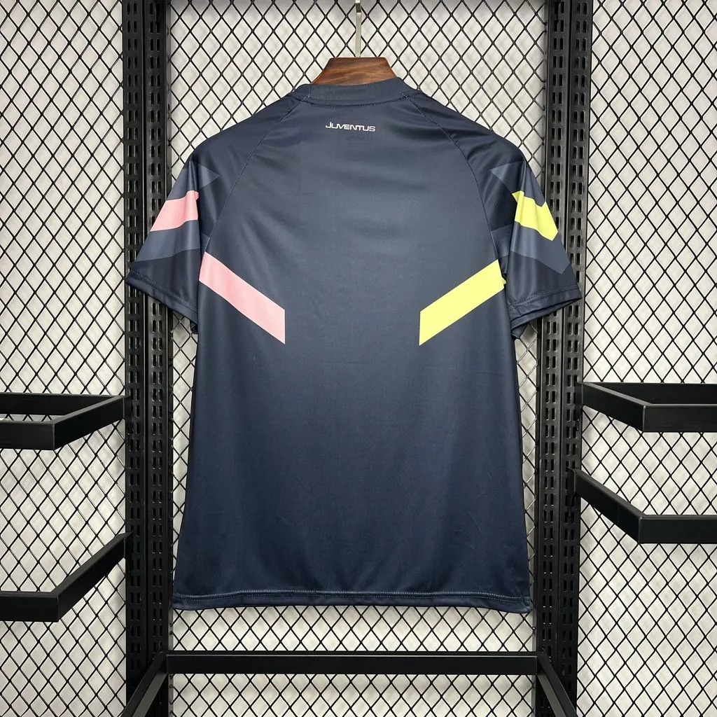 Juventus Soccer Jersey Pre-Match Custom Shirt 2024/25 - ujerseystore