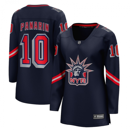 Women's New York Rangers #10 Artemi Panarin Fanatics Branded Blue 2020-21 Special Edition Breakaway Player Jersey - Ujersey