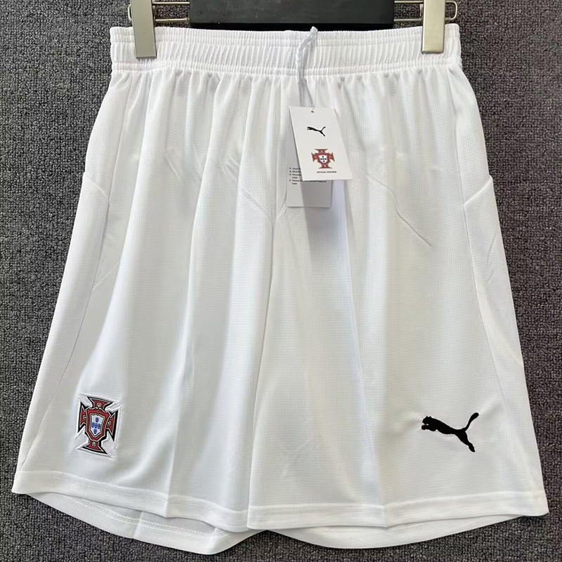 Portugal Soccer Jersey Away Custom Shorts 2025 - ujerseystore