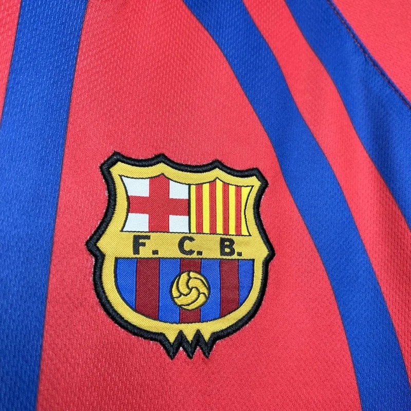 Barcelona Retro Jersey Home Soccer Shirt 1997-98 - U-jersey