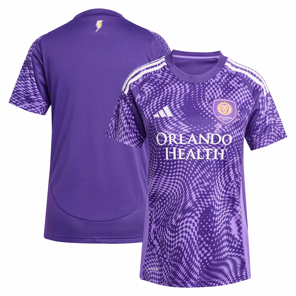 Women's Orlando City SC adidas Purple 2025 Perfect Storm Replica Jersey - ujerseystore