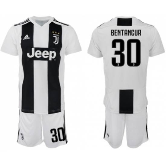 Juventus #30 Bentancur Home Soccer Club Jersey