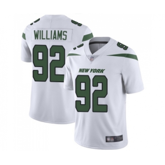 Youth New York Jets #92 Leonard Williams White Vapor Untouchable Limited Player Football Jersey - Ujersey