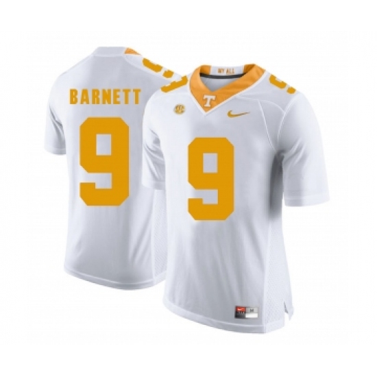 Tennessee Volunteers 9 Derek Barnett White College Football Jersey