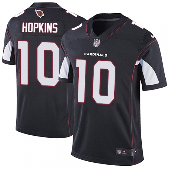 Youth Nike Arizona Cardinals #10 DeAndre Hopkins Black Alternate Stitched NFL Vapor Untouchable Limited Jersey - Ujersey