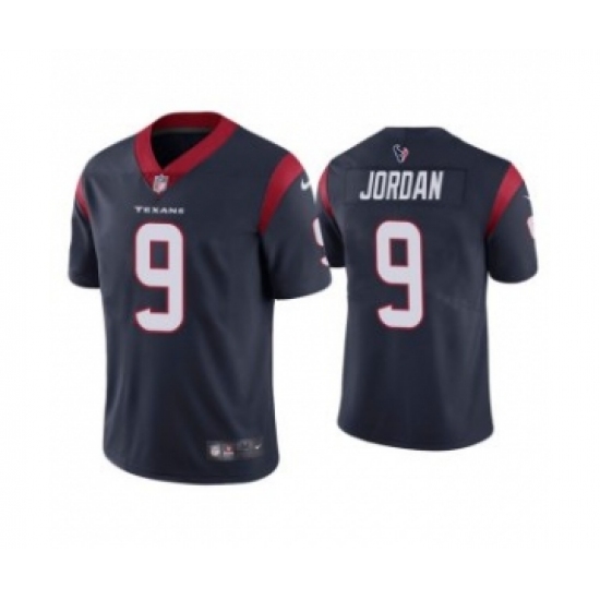 Men's Navy Houston Texans #9 Brevin Jordan Vapor Untouchable Limited Stitched Jersey - Ujersey