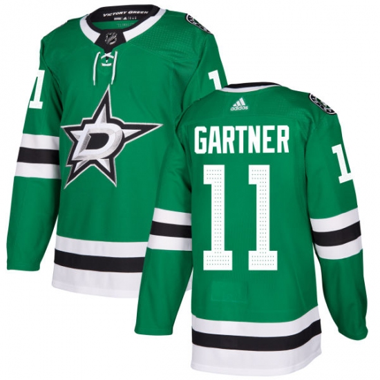 Youth Adidas Dallas Stars #11 Mike Gartner Premier Green Home NHL Jersey - Ujersey