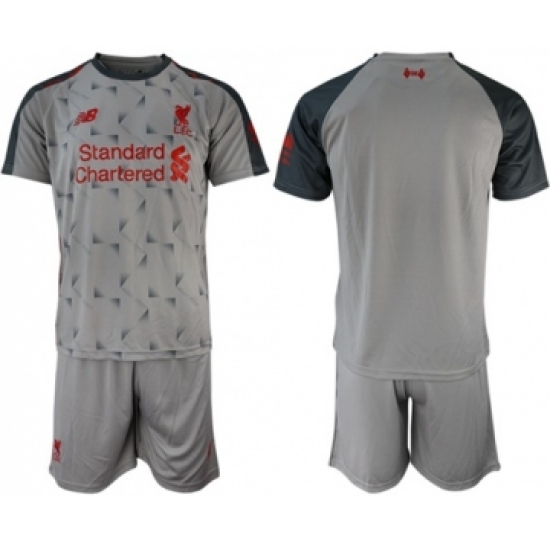 Liverpool Blank Third Soccer Club Jersey