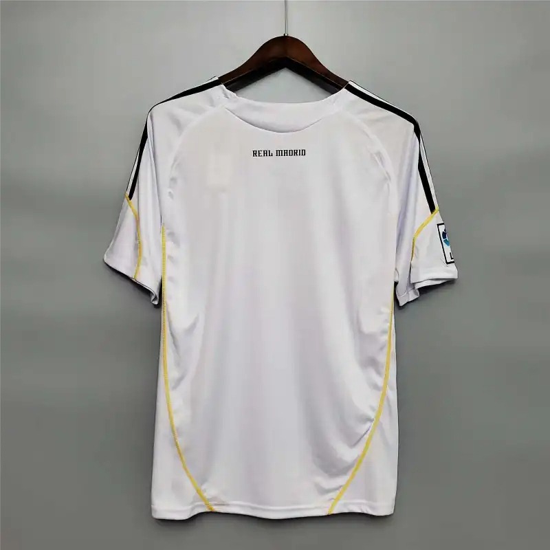 Real Madrid Retro Jersey Home Custom Soccer Shirt 2009/10 - ujerseystore