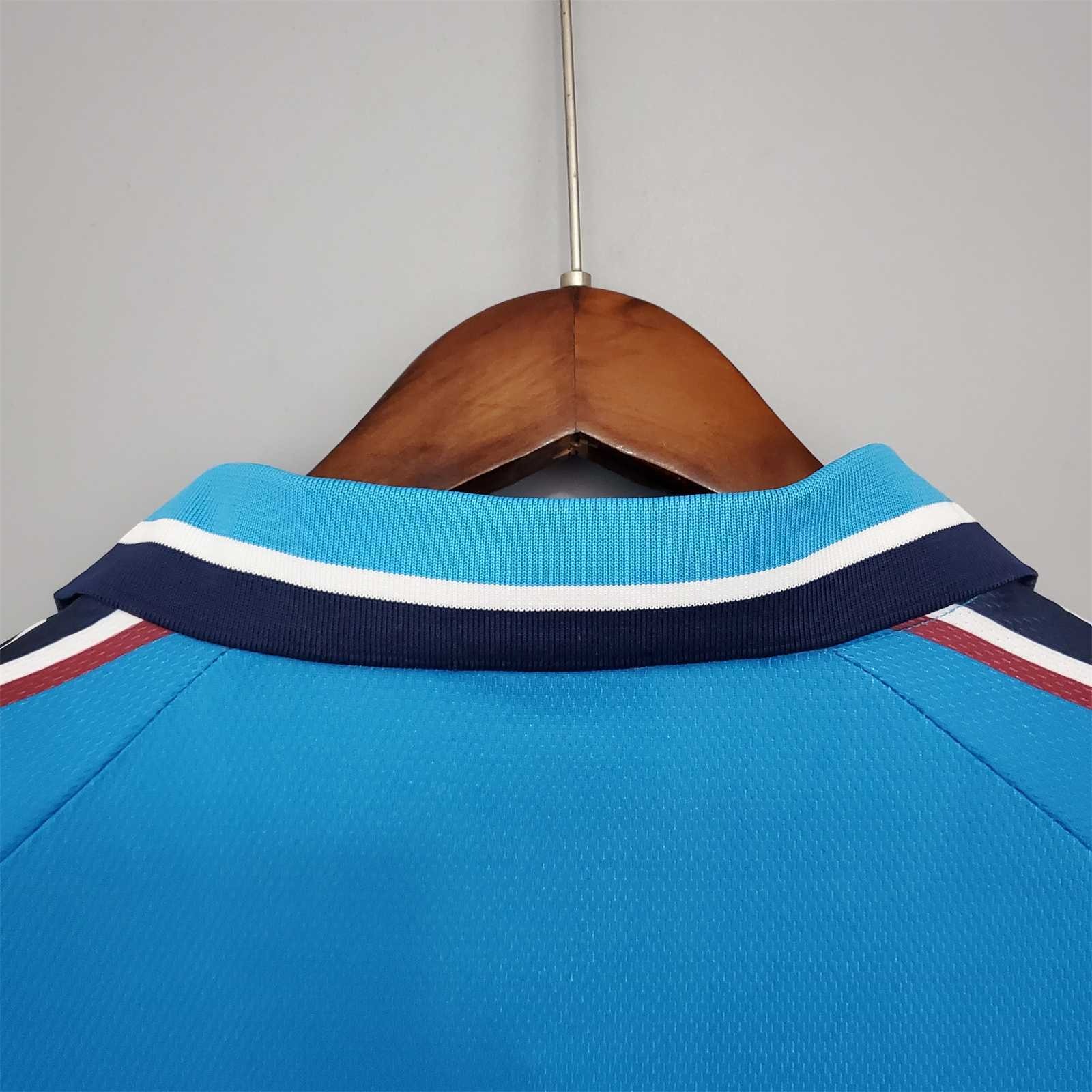 Manchester City Retro Home Football Jersey Shirt 1997/99