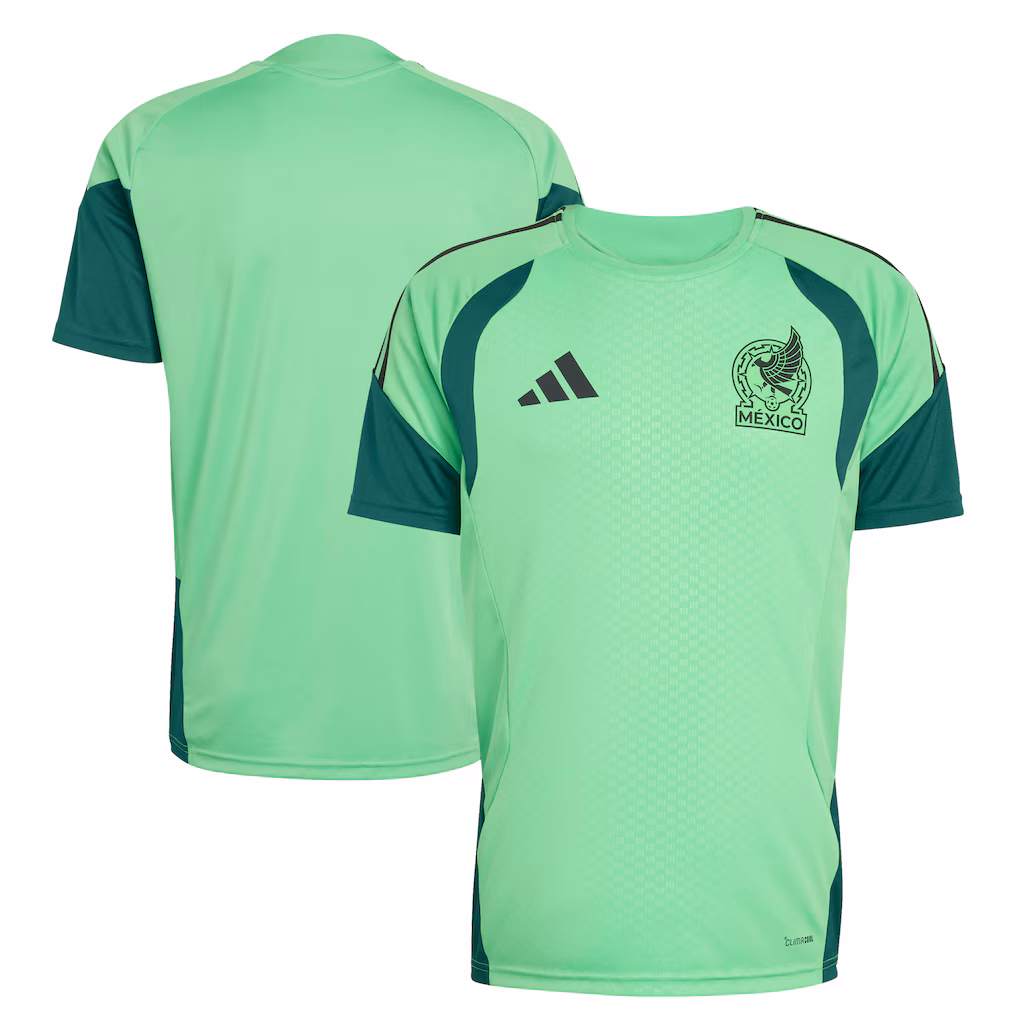 Men's Mexico National Team adidas Green 2026 Home Tiro Training Jersey - ujerseystore
