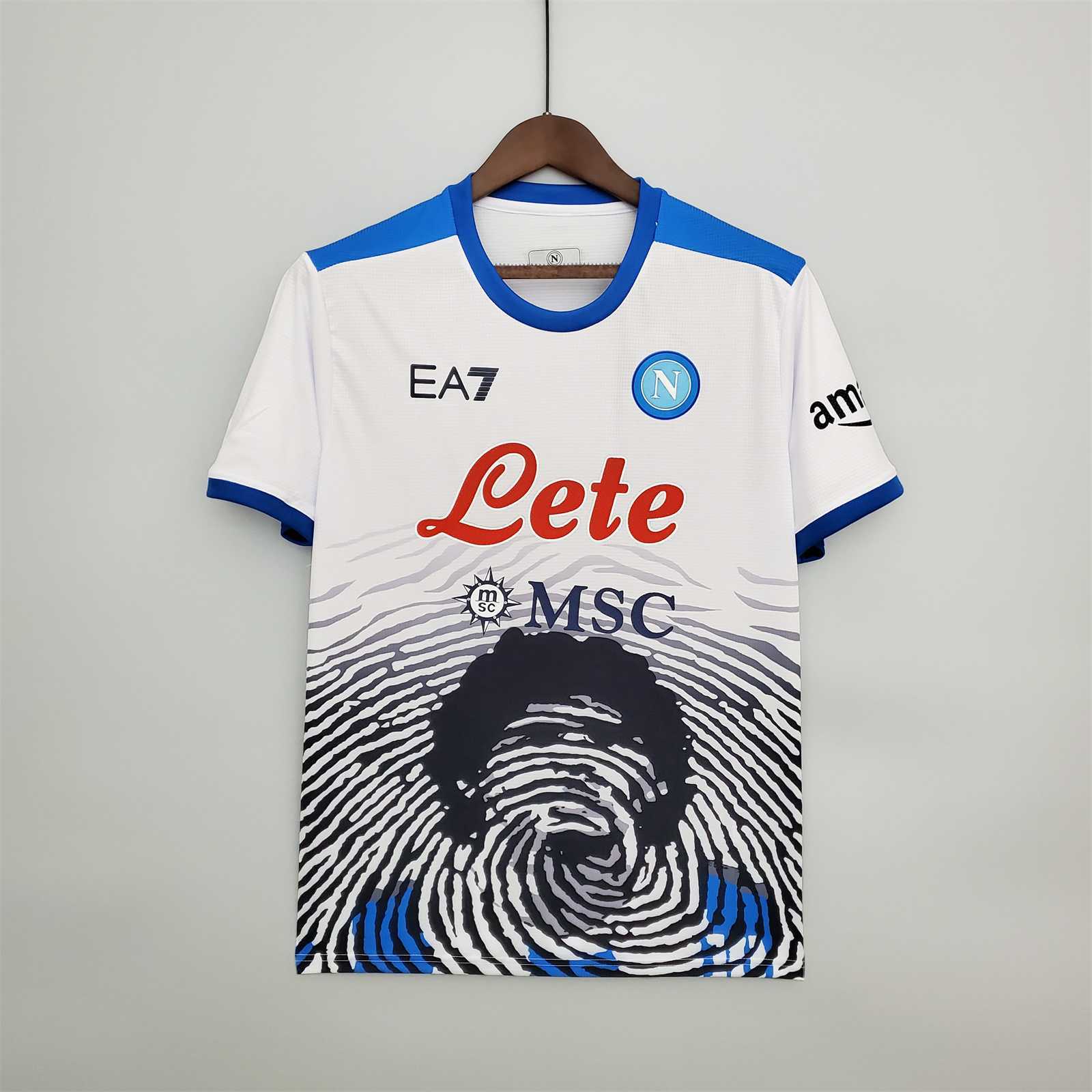 Napoli Retro Soccer Jersey Maradona Special Edition Custom Shirt 2021/22 - ujerseystore