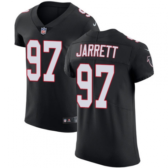 Men's Nike Atlanta Falcons #97 Grady Jarrett Black Alternate Vapor Untouchable Elite Player NFL Jersey - Ujersey