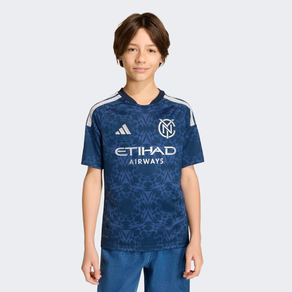 Youth New York City FC adidas Blue 2026 The All Nations Kit Replica Jersey - Ujersey NHL