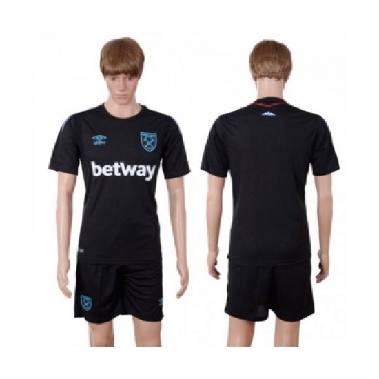 West Ham United Blank Away Soccer Club Jersey