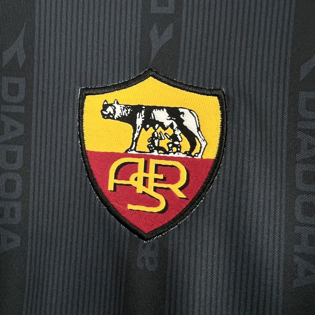 Roma Retro Soccer Jersey Away Custom Shirt 1999/00 - ujerseystore