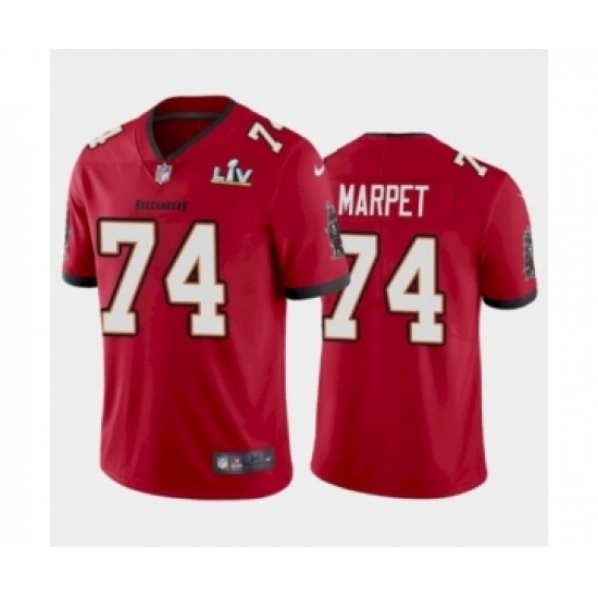 Youth Tampa Bay Buccaneers #74 Ali Marpet Red Super Bowl LV Jersey - Ujersey