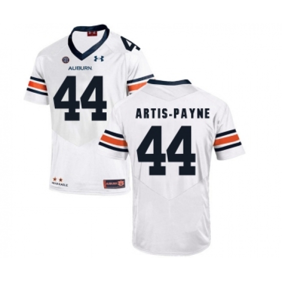 Auburn Tigers 44 Cameron Artis-Payne White College Football Jersey - Ujersey
