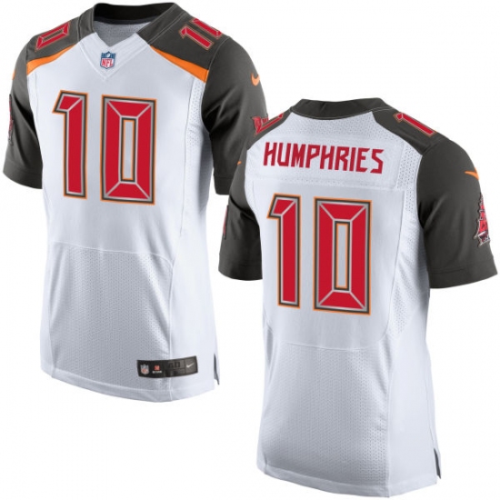 Men's Nike Tampa Bay Buccaneers #10 Adam Humphries Elite White NFL Jersey - Ujersey