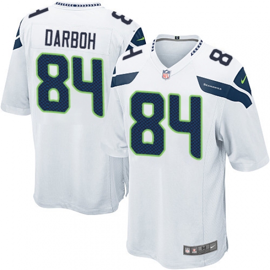 Men's Nike Seattle Seahawks #84 Amara Darboh Game White NFL Jersey - Ujersey