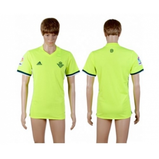 Real Betis Blank Sec Away Soccer Club Jersey