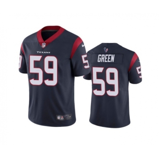 Men's Houston Texans #59 Kenyon Green Navy Vapor Untouchable Limited Stitched Jersey - Ujersey
