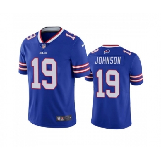 Men's Buffalo Bills #19 KeeSean Johnson Blue Vapor Untouchable Limited Stitched Jersey - Ujersey