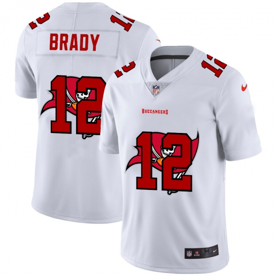 Men's Tampa Bay Buccaneers #12 Tom Brady White Nike White Shadow Edition Limited Jersey - Ujersey