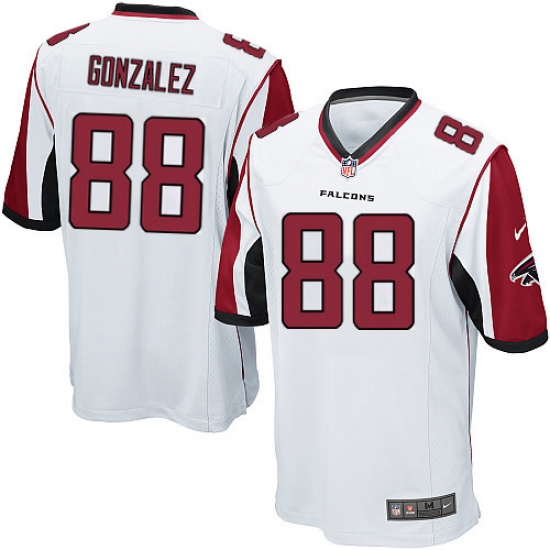Men's Nike Atlanta Falcons #88 Tony Gonzalez Game White NFL Jersey - Ujersey