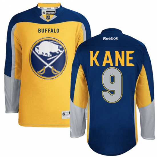 Women's Reebok Buffalo Sabres #9 Evander Kane Authentic Gold Third NHL Jersey - Ujersey