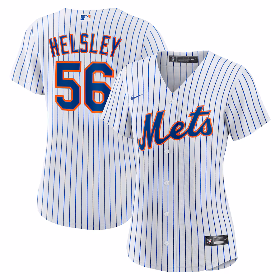 Women's New York Mets Ryan Helsley Nike White Home Replica Jersey - Ujersey