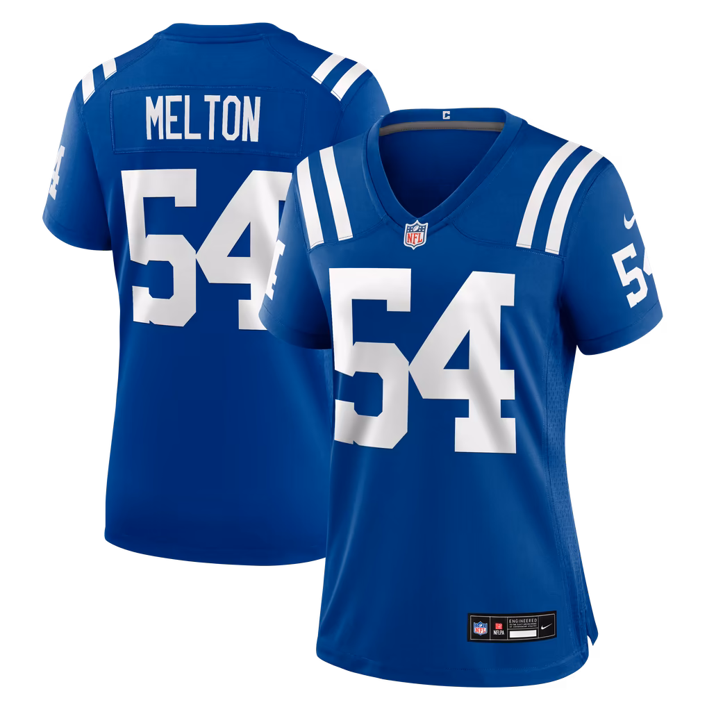 Women's Indianapolis Colts Mitchell Melton Nike Royal Team Game Jersey - U-jersey