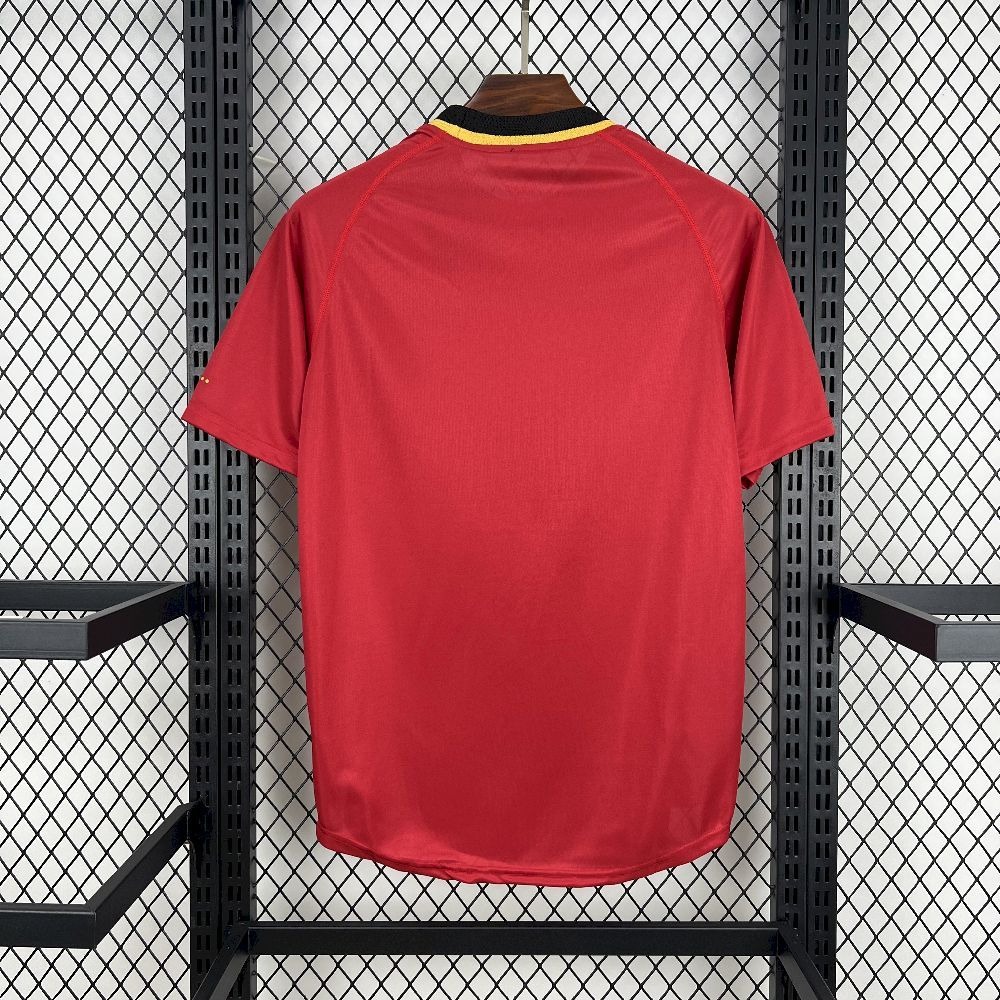 Belgium Retro Soccer Jersey Home Custom Shirt 2000 - ujerseystore