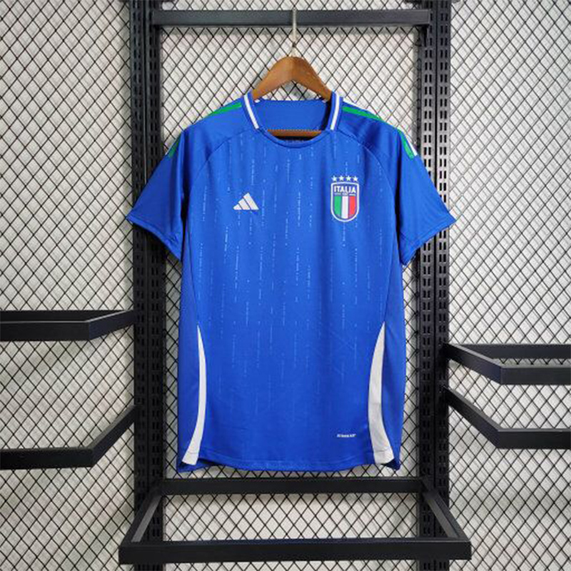 Italy Soccer Jersey Home Custom Shirt EURO 2024 - Ujersey Shop