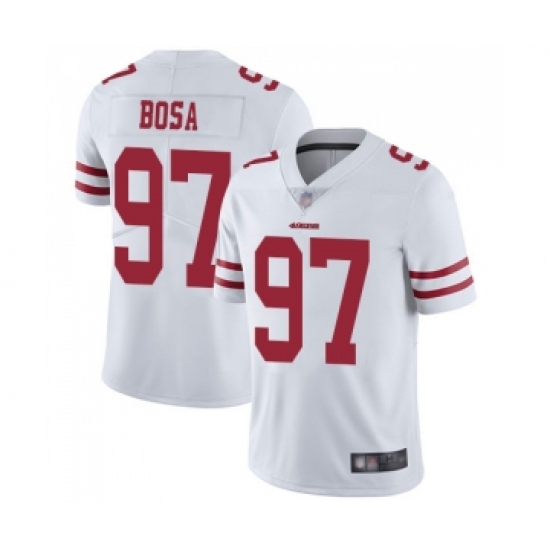 Youth San Francisco 49ers #97 Nick Bosa White Vapor Untouchable Limited Player Football Jersey - Ujersey