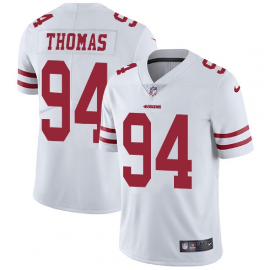Youth Nike San Francisco 49ers #94 Solomon Thomas Elite White NFL Jersey - Ujersey
