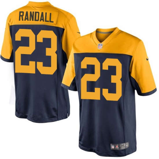 Men's Nike Green Bay Packers #23 Damarious Randall Limited Navy Blue Alternate NFL Jersey - Ujersey
