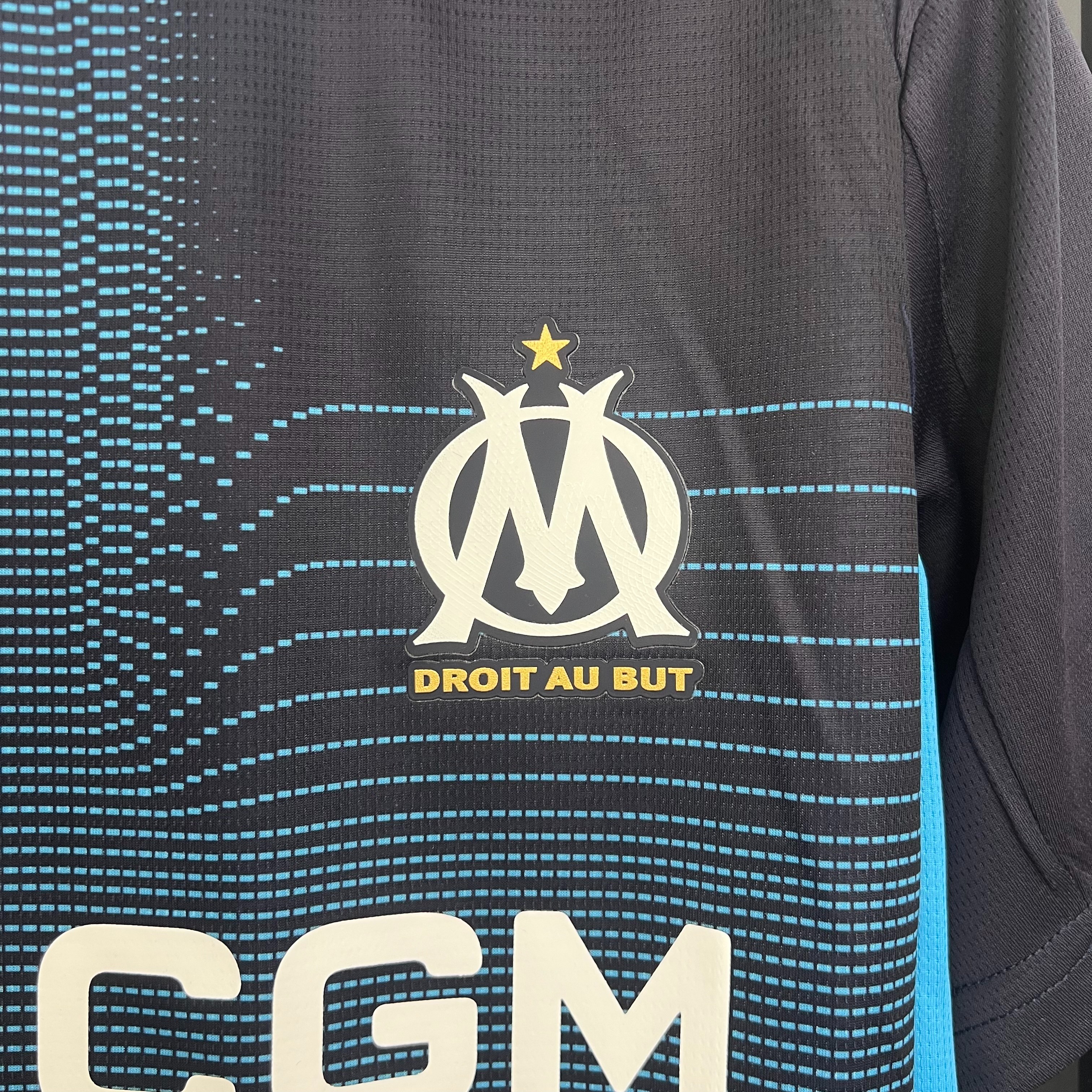 Marseille Soccer Jersey Away Custom Shirt 2025/26 - ujerseystore