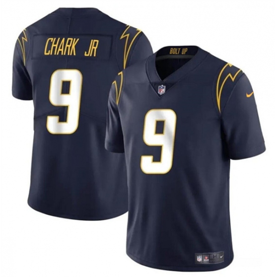 Men's Los Angeles Chargers #9 DJ Chark Jr Navy 2024 Vapor Limited Football Stitched Jersey - Ujersey