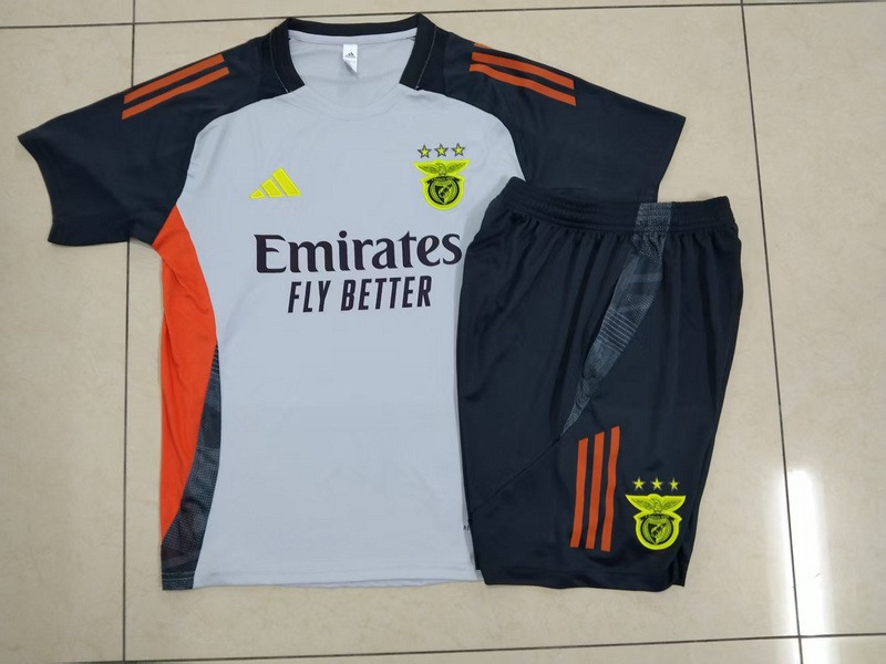 Benfica Training Jersey Kit Grey 2025/26