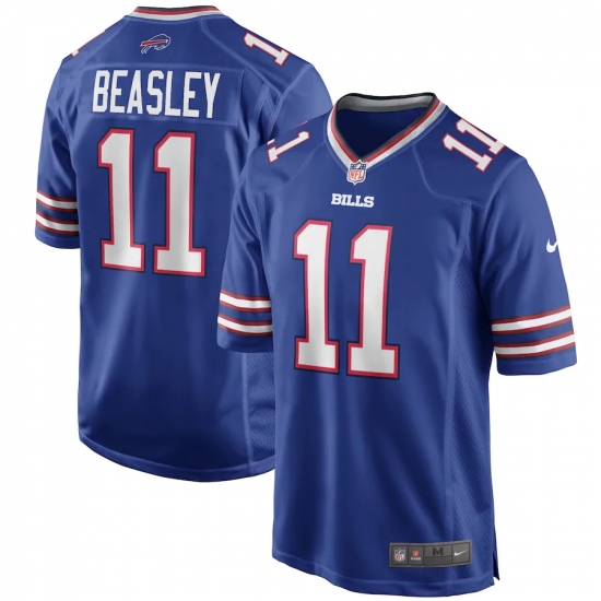 Men's Buffalo Bills #11 Cole Beasley Nike Royal Game Player Jersey.webp - Ujersey