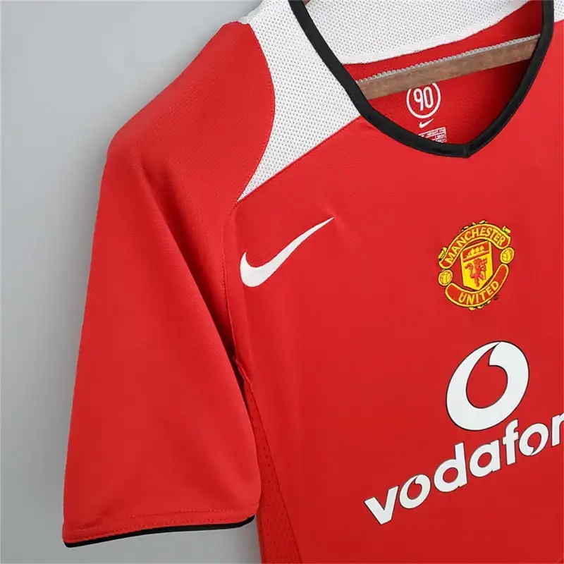 Manchester United Retro Home Football Jersey Shirt 2004/06 - Ujersey NHL